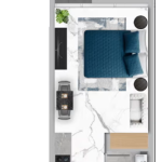 سامانا ميكونوس - استوديو مع مسبح