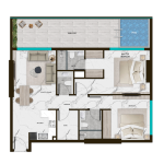 سامانا بارك فيلي - غرفتي نوم