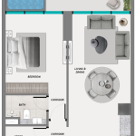 سامانا ريسورتز - غرفة نوم واحدة مع مخزن ومسبح