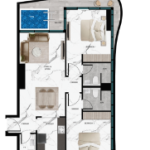 سامانا براري توين تاورز - غرفتا نوم مع مسبح