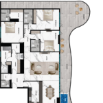 سامانا براري توين تاورز - ثلاث غرف نوم مع مسبح