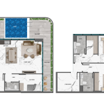 سامانا كاليفورنيا 2 - دوبلكس بغرفتي نوم مع مسبح