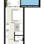 سامانا أفينيو - استوديو مع مسبح